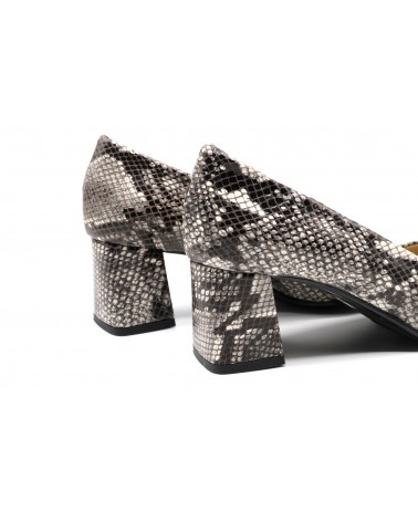 Zapato salón pitón Zapato salón pitón