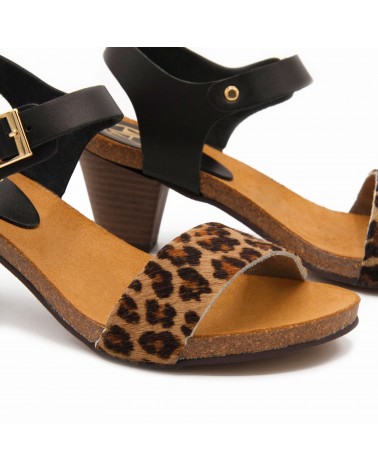 Leopard Sandal