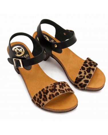Leopard Sandal
