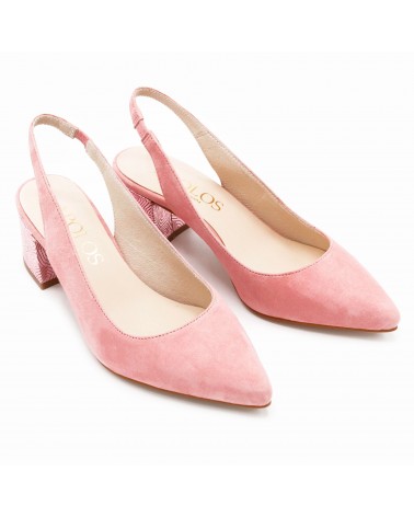 Heeled shoe pink