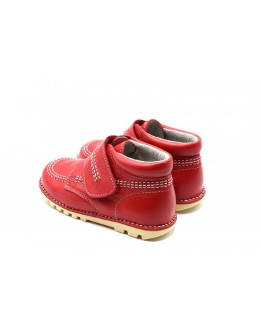 bota unisex rojo
