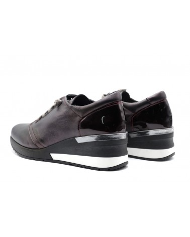 Zapato sport burdeos