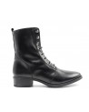 Black leather boot