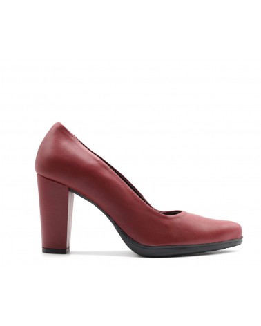 Zapato salón rojo