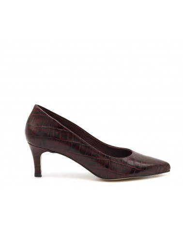 Coconut burgundy style shoe
