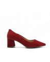 Zapato salón rojo