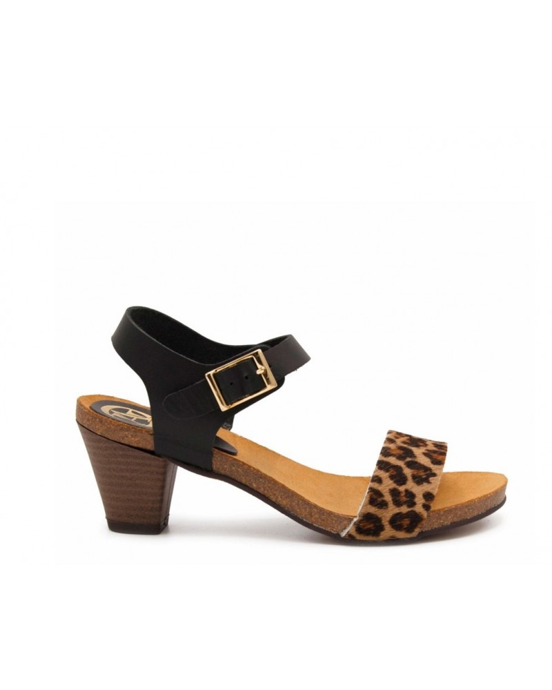 Leopard Sandal