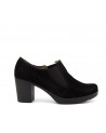 Zapato abotinado de tacón