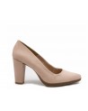 Zapato nude tacón alto