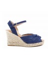 Sandalia de esparto jeans