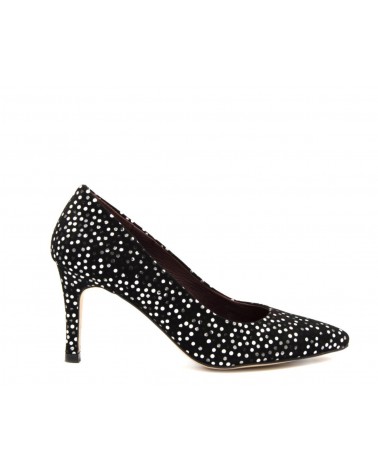 Zapato salón con reflejos blanco Zapato salón con reflejos blanco