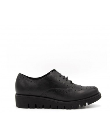 Black lace up shoe