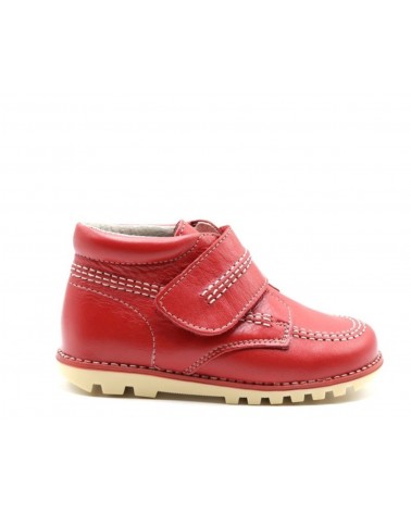 Red Unisex boot