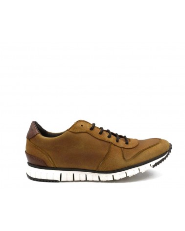 Camel urban casual leather