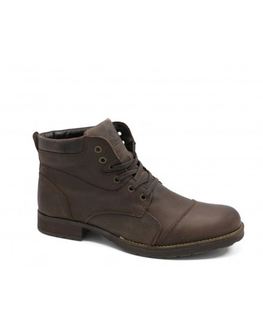Brown laced boot Brown laced boot