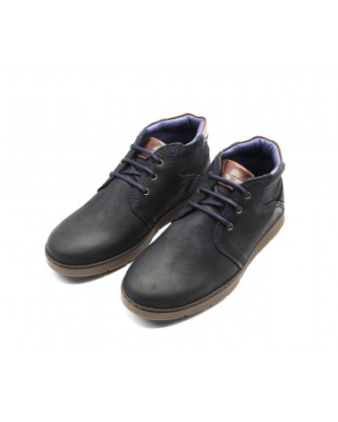 Botín casual de piel para hombre. Apolos zapatería.
