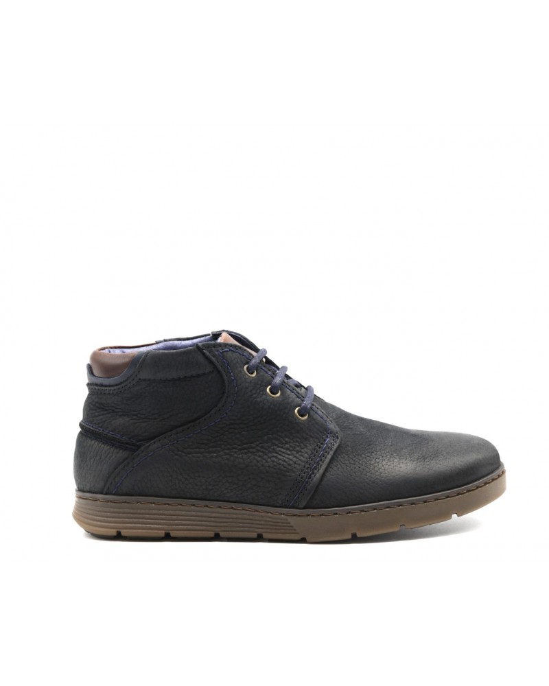 Botín casual de piel para hombre. Apolos zapatería.