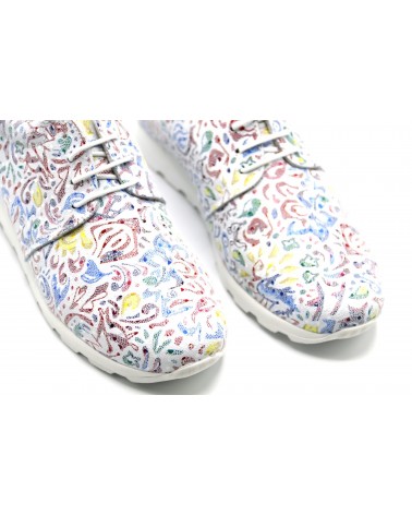 Women's printed sporty blucher