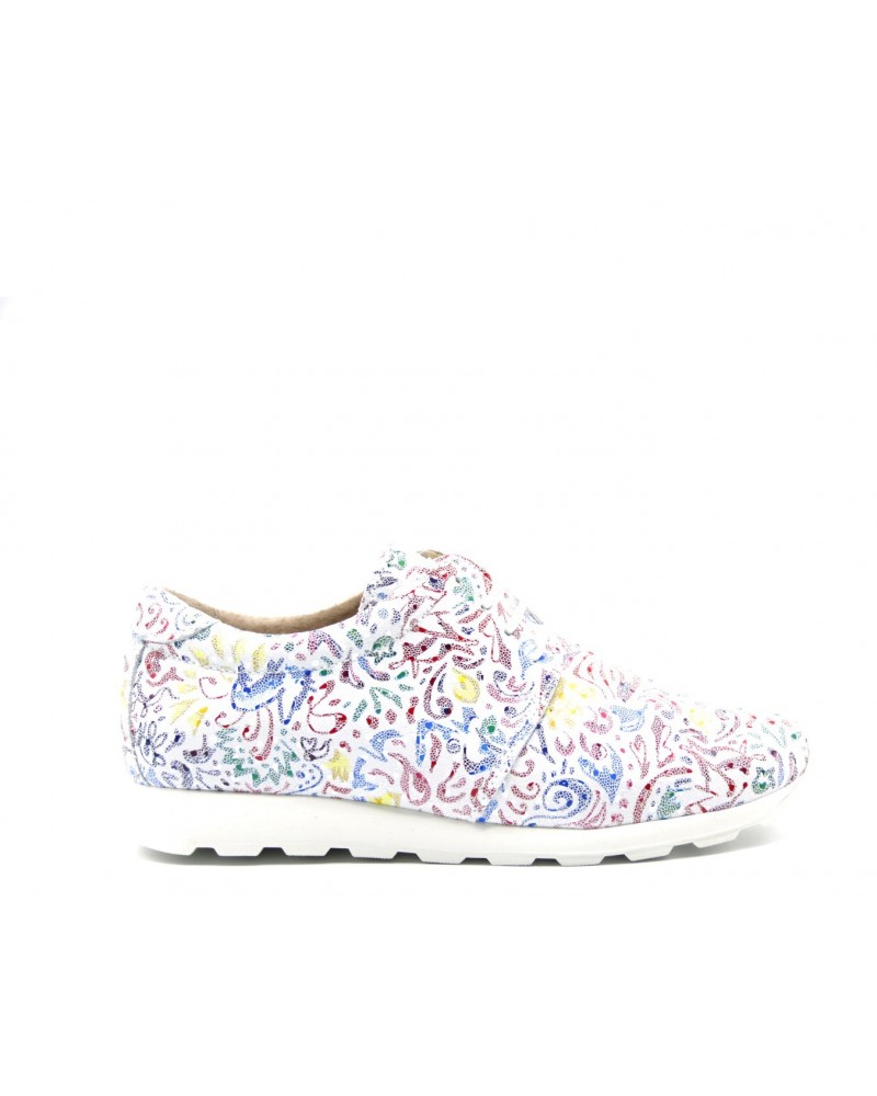 Women's printed sporty blucher