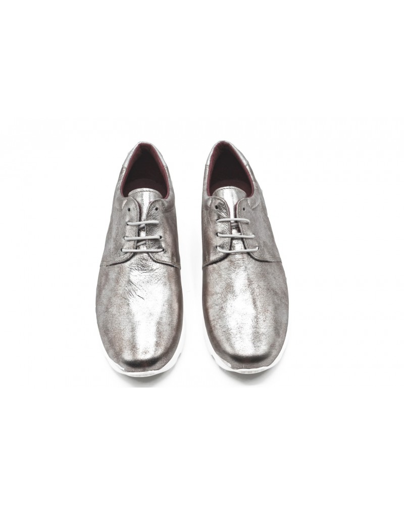 Metallic sporty blucher for woman Metallic sporty blucher for woman