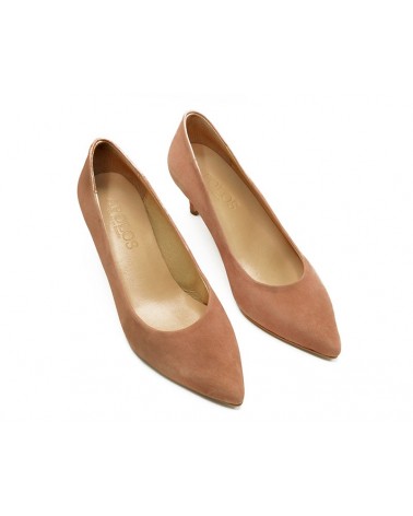 Zapato stilleto salón tacón medio ante l Apolos zapatería