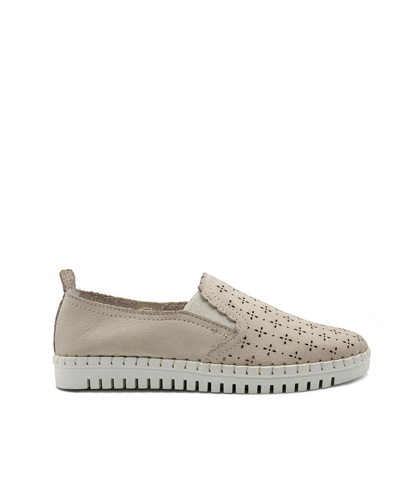 zapato cómodo elásticos nobuk