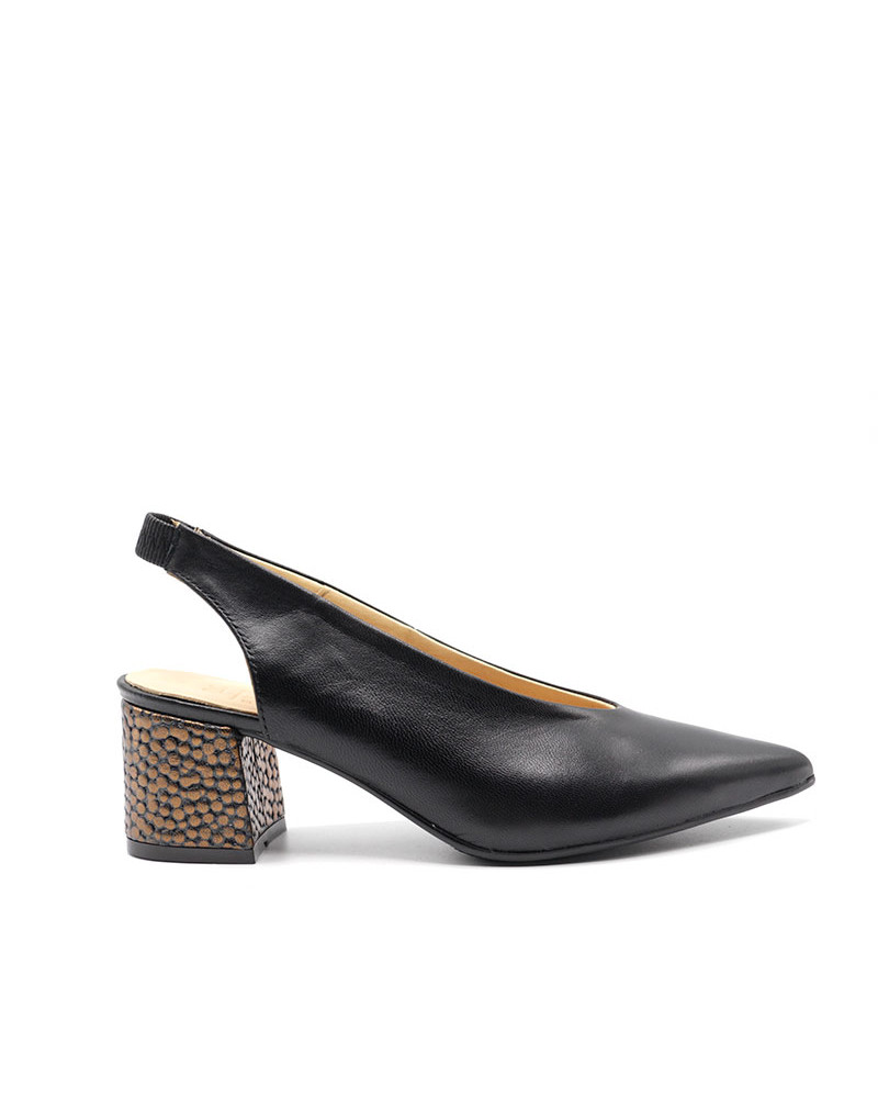 ZAPATO TACON ANCHO DESTALONADO NAPA ZAPATO TACON ANCHO DESTALONADO NAPA