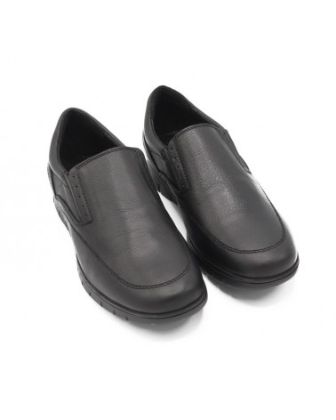 Zapato con elásticos negro