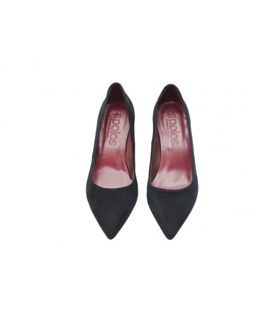 Zapato salón piel tacón ancho Zapato salón piel tacón ancho