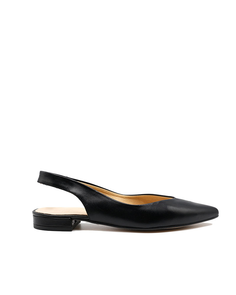 Bailarina plana destalonada mujer napa. Apolos zapatería Fuensalida