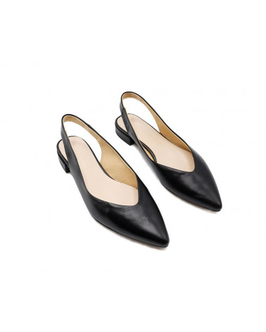 Printed flat shoe woman