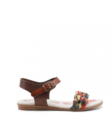 Zapatilla de casa floral para niñas Apolos
