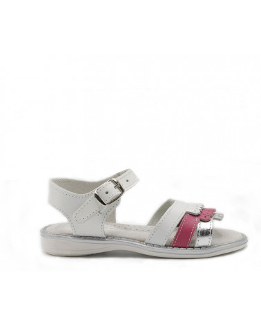 Sandalia de niña fabricada en piel, muy cómoda, ideal para todo.