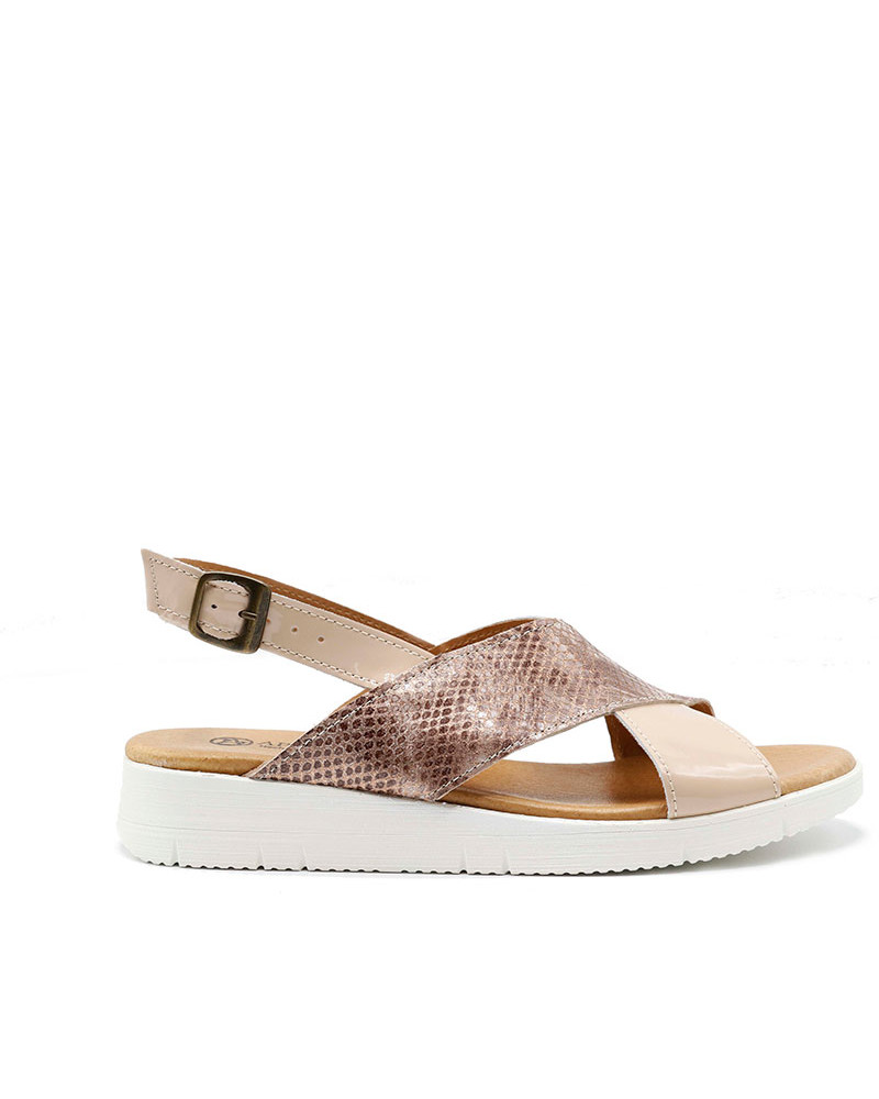 Zapato salón con tacón medio. Calzados Apolos Fuensalida