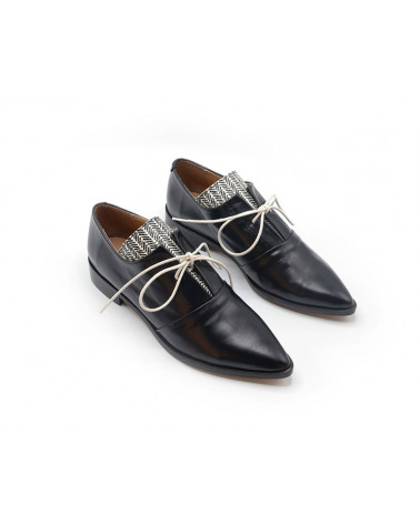 Zapato blucher inglés piel combinado |  Apolos Zapato blucher inglés piel combinado |  Apolos