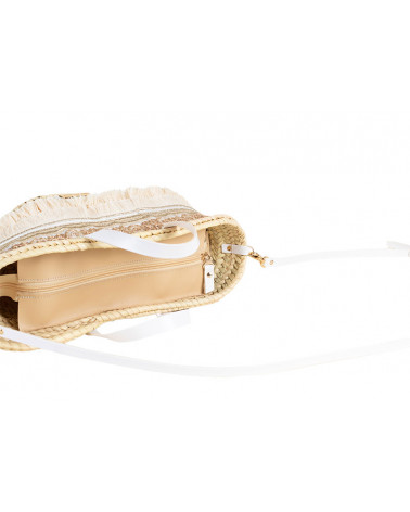 Black shoe tassels and fringes