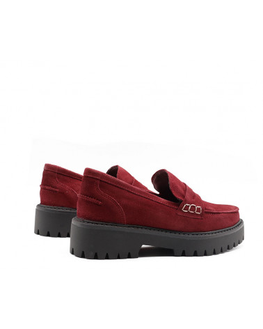 Mocasín antifaz serraje Mocasín antifaz serraje