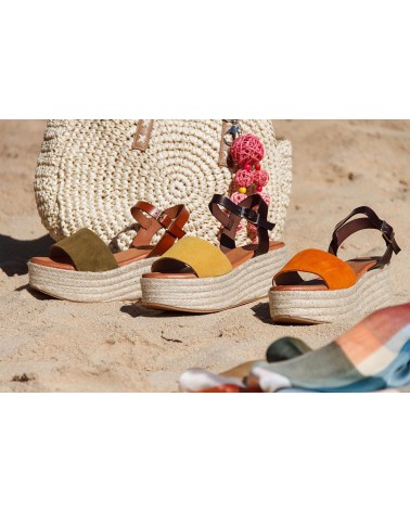 Sparto Sandal green