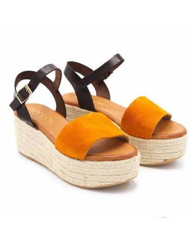 Sparto Sandal orange