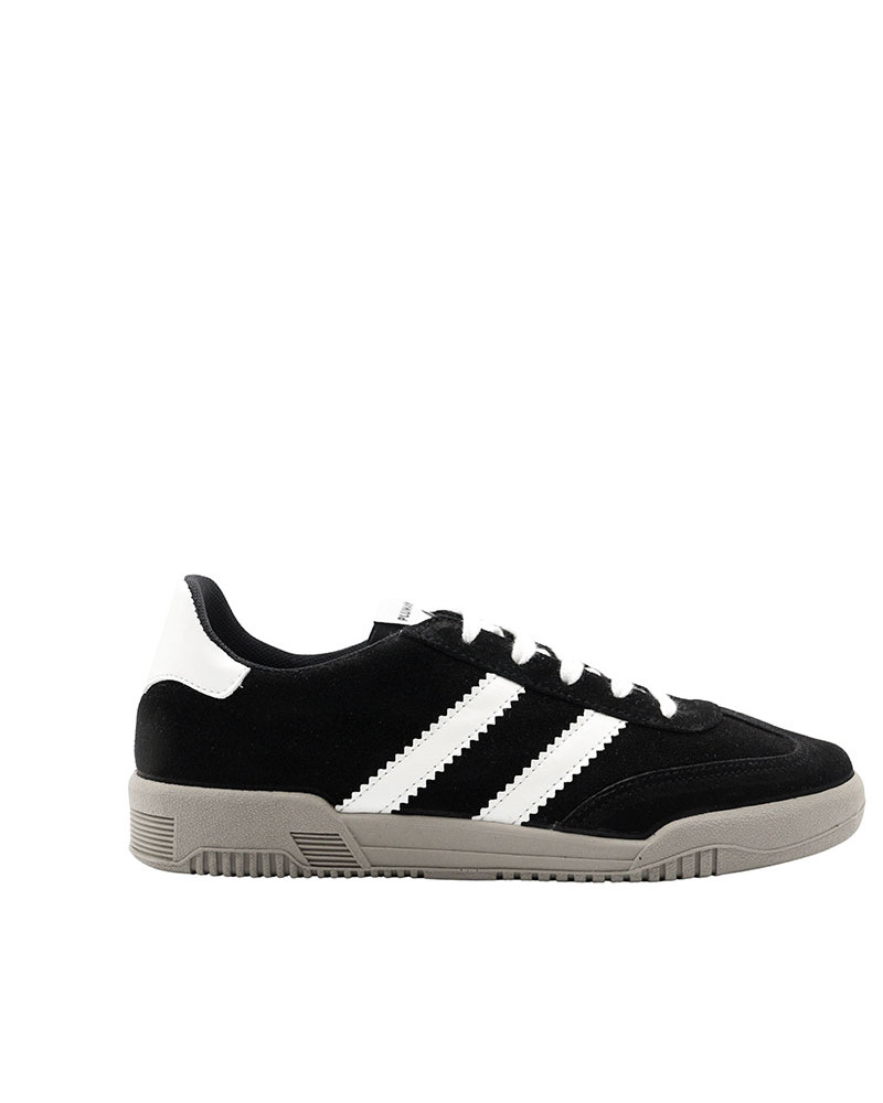 Deportiva combinada de serraje con plantilla extraible. Apolos.