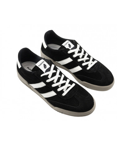 Deportiva combinada de serraje con plantilla extraible. Apolos.