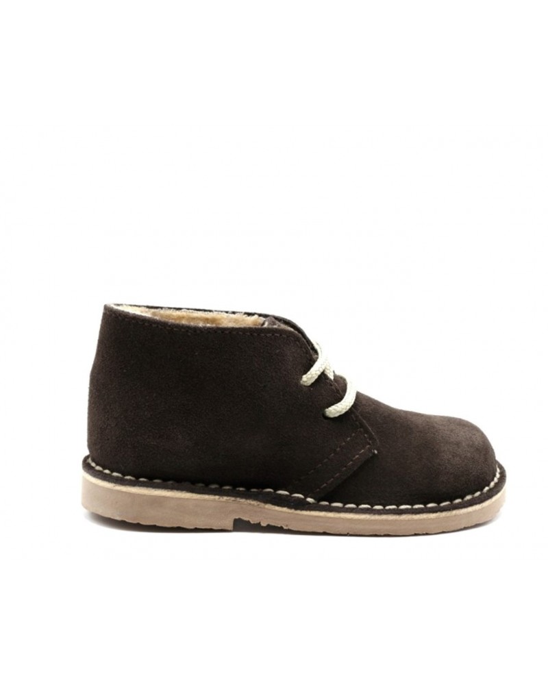 Brown Unisex boot